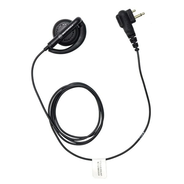 Motorola - 1-Wire Ear Hook, Black