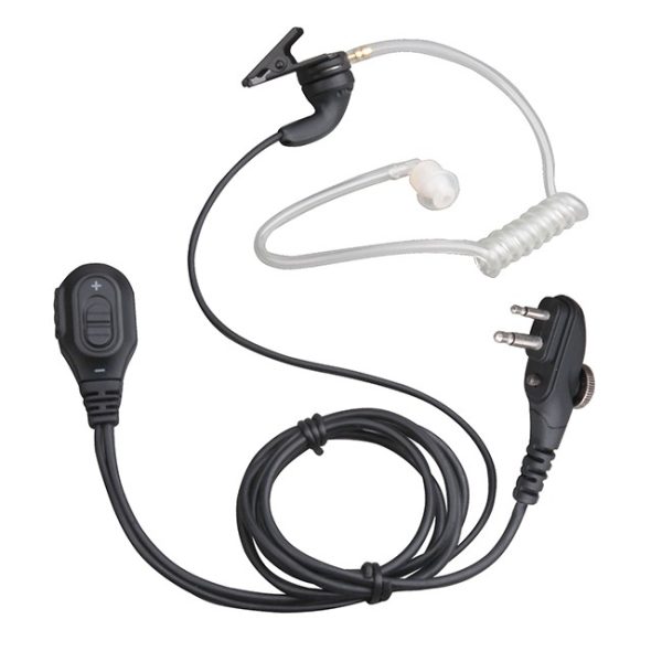 Hytera - Earpiece with Inline MIC PTT - Transparent Acoustic Tube