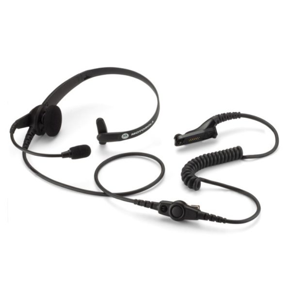 Motorola - Lightweight Headset with PTT & VOX
